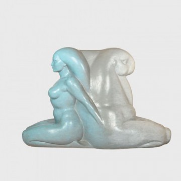 Sculptura „Echilibru” a lui Bălașa, regăsită la Artmark